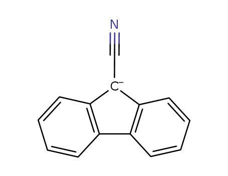 Molecular Structure of 12564-43-1 (9-cyanofluorenide anion)
