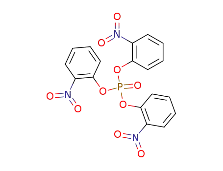 Molecular Structure of 3862-05-3 (1-bis(2-nitrophenoxy)phosphoryloxy-2-nitro-benzene)