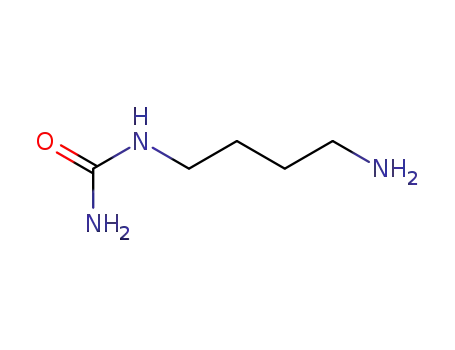 Molecular Structure of 6851-51-0 (N-carbamoylputrescine)