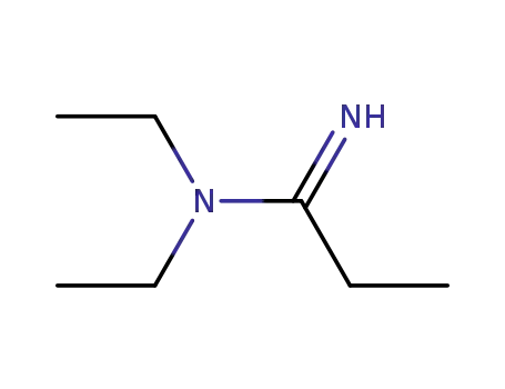 Molecular Structure of 84764-73-8 (<i>N</i>,<i>N</i>-diethyl-propionamidine)