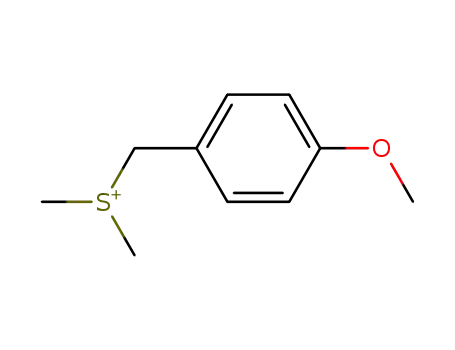 Molecular Structure of 46122-80-9 ((4-methoxybenzyl)dimethylsulfonium)