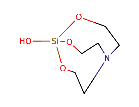 Molecular Structure of 28057-18-3 (1-hydroxysilatrane)