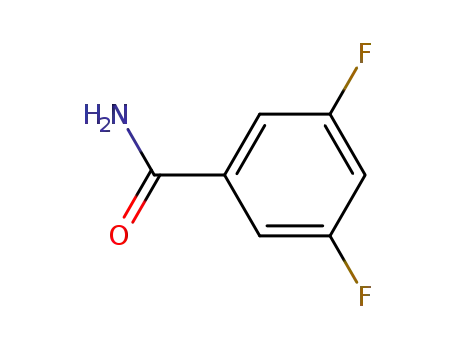 Molecular Structure of 132980-99-5 (3,5-DIFLUOROBENZAMIDE)