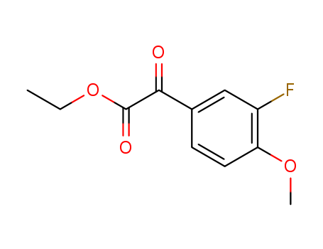ETHYL 3-FLUORO-4-METHOXYBENZOYLFORMATE