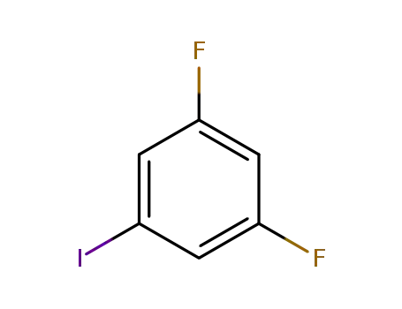 Molecular Structure of 2265-91-0 (1,3-Difluoro-5-iodobenzene)