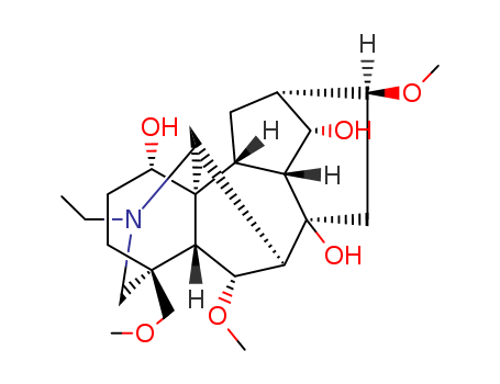 Aconitane-1,8,14-triol,20-ethyl-6,16-dimethoxy-4-(methoxymethyl)-, (1a,6a,14a,16b)-