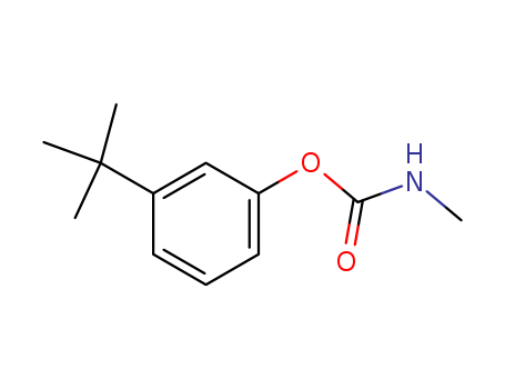 Phenol,3-(1,1-dimethylethyl)-, 1-(N-methylcarbamate)