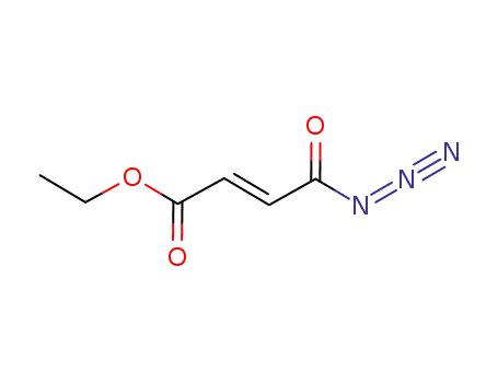 Molecular Structure of 1246767-24-7 ((E)-3-(ethoxycarbonyl)acryloyl azide)