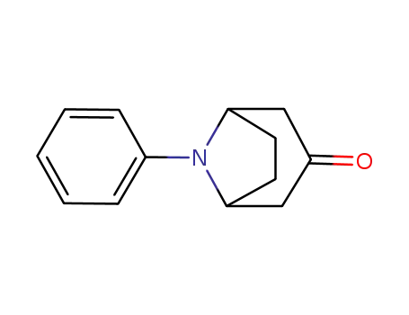 8-phenyl-8-azabicyclo[3.2.1]octan-3-one