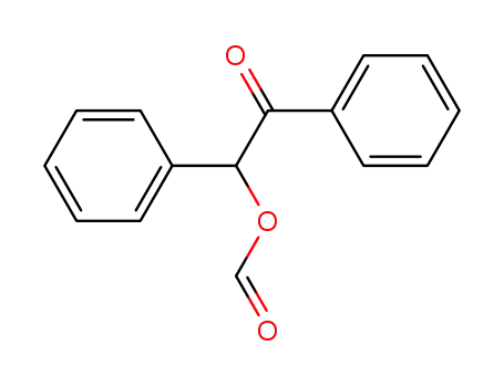 Molecular Structure of 82027-51-8 (2-oxo-1,2-diphenylethyl formate)