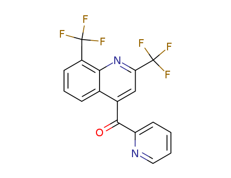 bis[2,8-di(trifluoromethyl)quinolin-4-yl-2-pyridyl] ketone