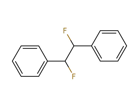Molecular Structure of 345-82-4 (Benzene, 1,1'-(1,2-difluoro-1,2-ethanediyl)bis-)