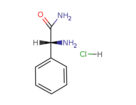 Molecular Structure of 63291-39-4 (D-2-AMINO-2-PHENYLACETAMIDE)