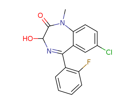 2H-1,4-Benzodiazepin-2-one,7-chloro-5-(2-fluorophenyl)-1,3-dihydro-3-hydroxy-1-methyl-