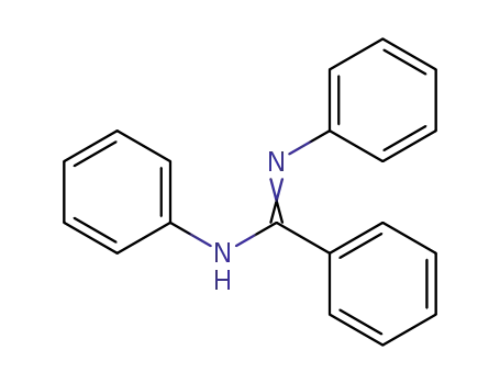 Molecular Structure of 2556-46-9 (N,N'-DIPHENYLBENZAMIDINE)