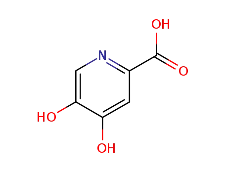 Molecular Structure of 43077-77-6 (4,5-Dihydroxy-pyridine-2-carboxylic acid)