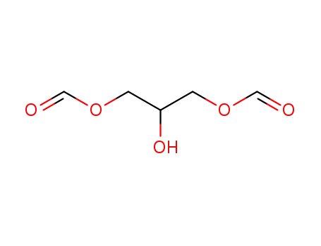 Molecular Structure of 10303-53-4 (2-hydroxypropane-1,3-diyl diformate)