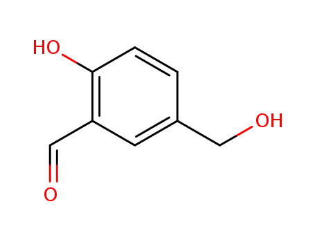 Molecular Structure of 74901-08-9 (2-HYDROXY-5-HYDROXYMETHYL-BENZALDEHYDE)
