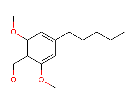 Benzaldehyde, 2,6-dimethoxy-4-pentyl-