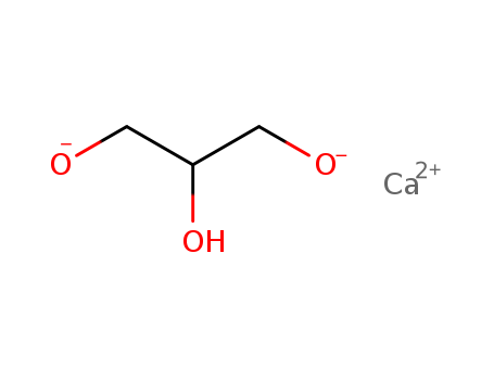 Molecular Structure of 19996-47-5 (1,2,3-Propanetriol, calcium salt (1:1))