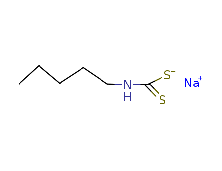 Carbamodithioic acid, pentyl-, monosodium salt