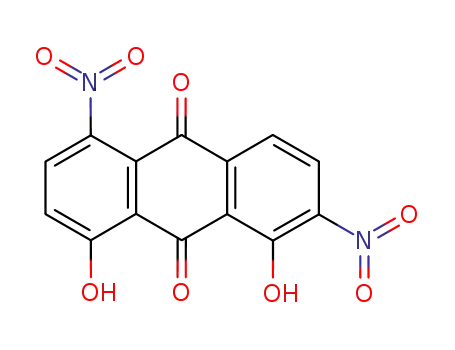 9,10-Anthracenedione, 1,8-dihydroxy-2,5-dinitro-