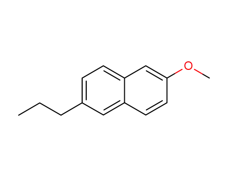 Molecular Structure of 94134-18-6 (6-PROPYL-2-METHOXYLNAPHTHALINE)