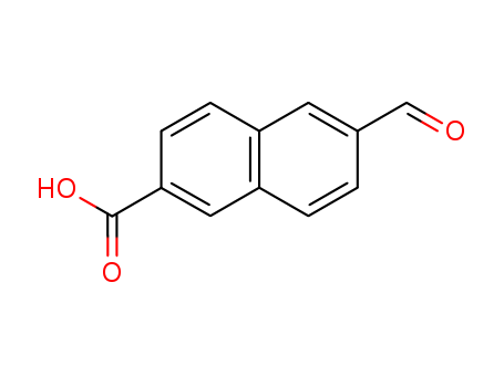 2-Naphthalenecarboxylic acid, 6-formyl-