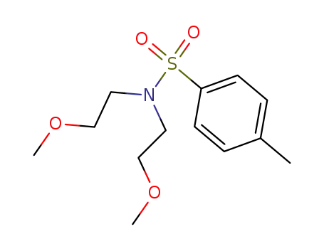 Molecular Structure of 343581-97-5 (N,N-bis(2-methoxyethyl)-4-methylbenzenesulfonamide)