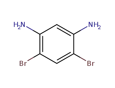 Molecular Structure of 36210-57-8 (4,6-Dibromo-1,3-phenylenediamine)