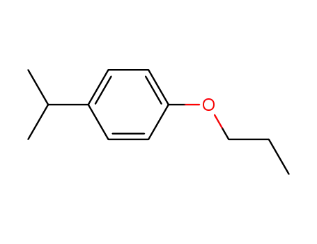 Molecular Structure of 28530-35-0 (4-propoxycumene)