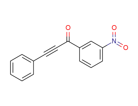 Molecular Structure of 16616-39-0 (2-Propyn-1-one, 1-(3-nitrophenyl)-3-phenyl-)
