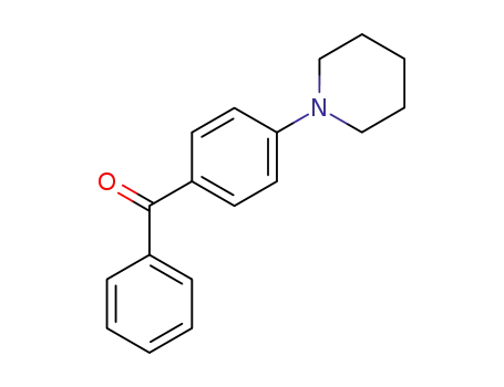 Molecular Structure of 106947-61-9 (Methanone, phenyl[4-(1-piperidinyl)phenyl]-)