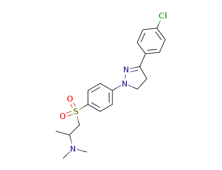 67936-16-7,2-[[4-[3-(4-chlorophenyl)-4,5-dihydro-1H-pyrazol-1-yl]phenyl]sulphonyl]-N,N-dimethyl-1-methylethylamine,