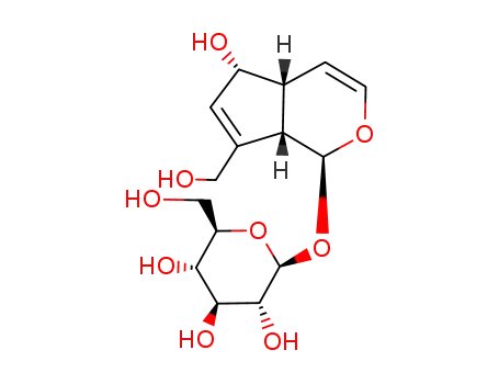 Molecular Structure of 82535-77-1 (6-epi-aucubin)