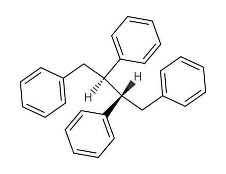Molecular Structure of 5271-40-9 (Benzene, 1,1',1'',1'''-(2R,3S)-1,2,3,4-butanetetrayltetrakis-, rel-)