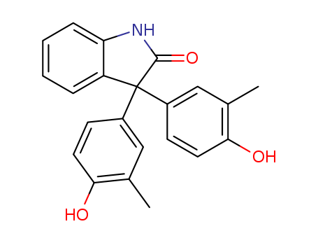 3,3-Bis(3-methyl-4-hydroxyphenyl)indoline-2-on 47465-97-4