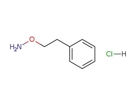 Molecular Structure of 13571-04-5 (O-Phenethyl-hydroxylamine  hydrochloride)