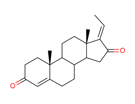 Molecular Structure of 39025-24-6 (GUGGULSTERONE E)
