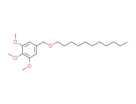 Molecular Structure of 1426824-96-5 (1,2,3-trimethoxy-5-((undecyloxy)methyl)benzene)