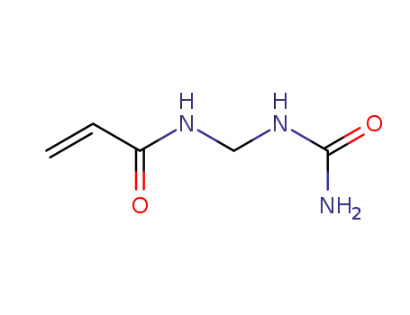 Molecular Structure of 64437-72-5 (N-[[(aminocarbonyl)amino]methyl]acrylamide)