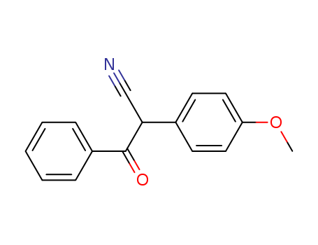 Benzenepropanenitrile, a-(4-methoxyphenyl)-b-oxo-