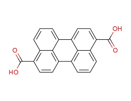 Molecular Structure of 6364-19-8 (3,9-perylenedicarboxylic acid)