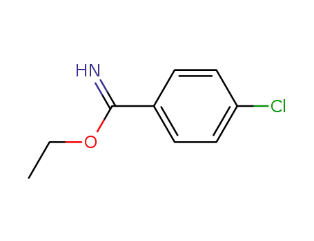 Molecular Structure of 827-72-5 (4-chloro-benzimidic acid ethyl ester)