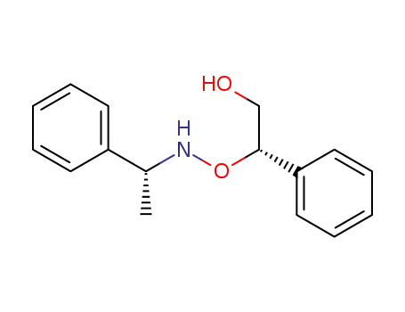 Molecular Structure of 368447-71-6 ((2S)-2-phenyl-2-({[(1R)-1-phenylethyl]amino}oxy)ethanol)