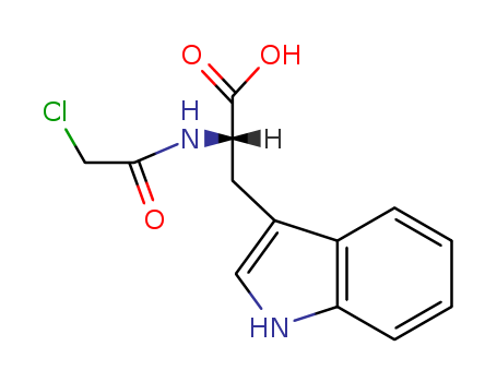 L-Tryptophan,N-(chloroacetyl)- (9CI)                                                                                                                                                                    
