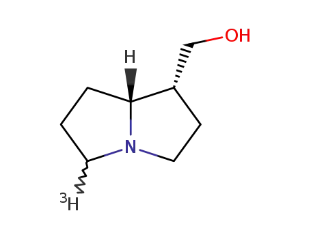 Molecular Structure of 102731-60-2 ((+/-)-<5-3H>trachelanthamidine)