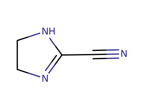 Molecular Structure of 1092546-18-3 (2-imidazolinecarbonitrile)
