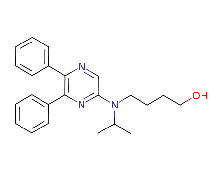 475086-75-0,SELEXIPAG interMediate,SELEXIPAG interMediate;4-[(5,6-diphenyl-2-pyrazinyl)(1-methylethyl)amino]-1-Butanol;Selexipag intermediates;1-Butanol, 4-[(5,6-diphenylpyrazinyl)(1-methylethyl)amino]-;1-Butanol, 4-[(5,6-diphenyl-2-pyrazinyl)(1-methylethyl)amino]-;4-[(5,6-Diphenylpyrazinyl)(1-methylethyl)amino]-1-butanol;-[(5,6-diphenyl-2-pyrazinyl)(1-methylethyl)amino]-1-Butanol