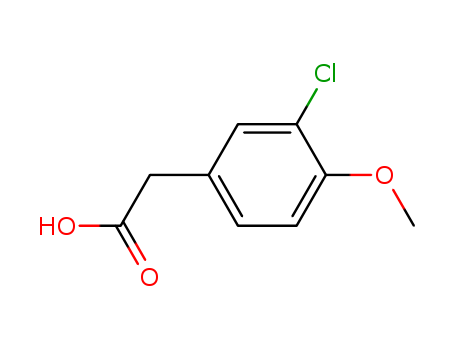 (3-CHLORO-4-METHOXYPHENYL)ACETIC ACIDCAS